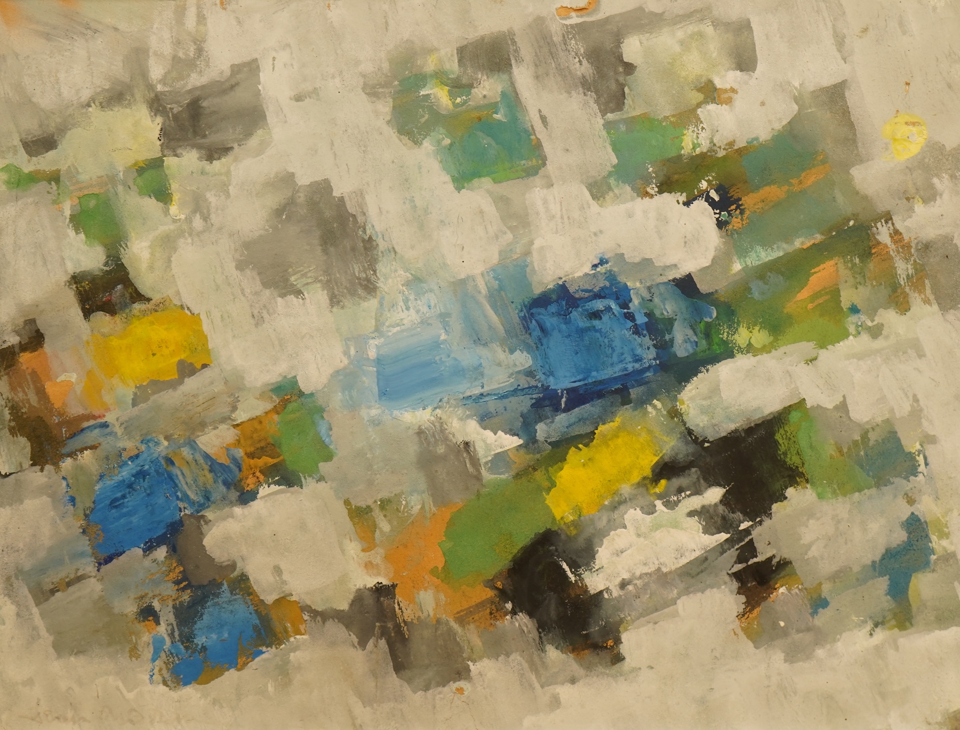 Derek Middleton (1917-2002), 'The Little Garden', gouache on paper, 22.5 x 30cm